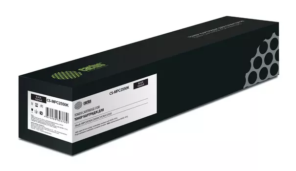 Картридж лазерный Cactus CS-MPC2550k (MPC2550k/842057), черный, 10000 страниц, совместимый для Ricoh MPC2030/C2050/C2530/C2550