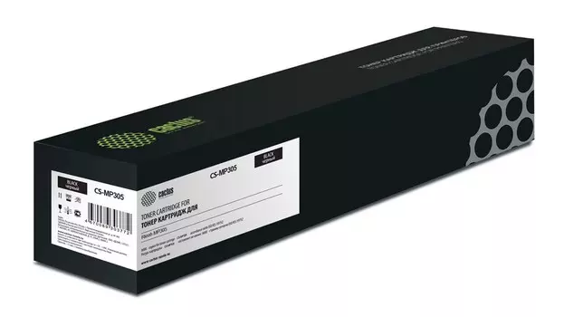 Картридж лазерный Cactus CS-MPC305EB (842079), черный, 12000 страниц, совместимый для Ricoh MPC305SP/C305SPF