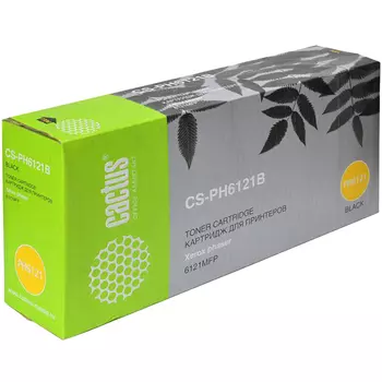 Картридж лазерный Cactus CS-PH6121B (106R01476), черный, 2600 страниц, совместимый, для Xerox Phaser 6121MFP