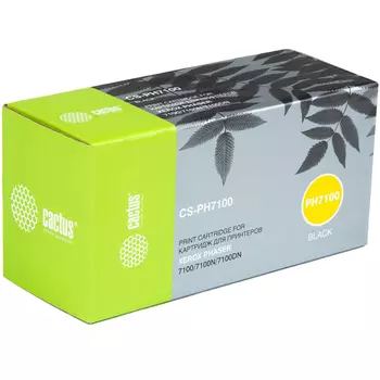 Картридж лазерный Cactus CS-PH7100BK (106R02612), черный, 5000 страниц, совместимый для Xerox Phaser 7100