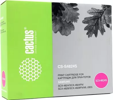 Картридж лазерный Cactus CS-S4824S (MLT-D209L), черный, 5000 страниц, совместимый для Samsung SCX 4824/SCX 4824FN/SCX 4828/SCX 4828FN