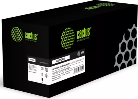 Картридж лазерный Cactus CS-TK3400 (TK-3400/1T0C0Y0NL0), черный, 12500 страниц, совместимый для Kyocera ECOSYS PA4500X/ECOSYS MA4500ix
