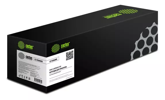 Картридж лазерный Cactus CS-VLB600X (106R03945), черный, 46700 страниц, совместимый для Xerox VersaLink B600/B605/B610/B615 без чипа