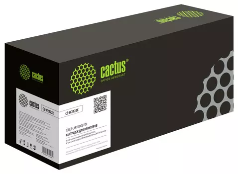 Картридж лазерный Cactus CS-W2122X (212X/W2122X), желтый, 10000 страниц, совместимый для CLJ M554/M555/578