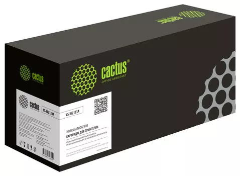 Картридж лазерный Cactus CS-W2123A (212A/W2123A), пурпурный, 4500 страниц, совместимый для CLJ M554/M555/578