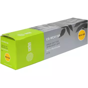 Картридж лазерный Cactus CS-WC4118X (113R00671), черный, 20000 страниц, совместимый, для Xerox WorkCentre 4118, M20/M20i CopyCentre C20, FaxCentre 2218