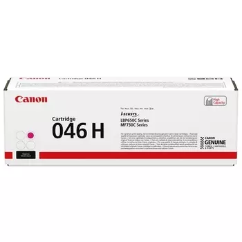 Картридж лазерный Canon 046HM/1252C002, пурпурный, 5000 страниц, оригинальный для Canon LBP650/MF730