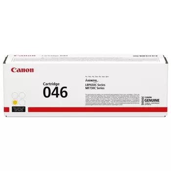 Картридж лазерный Canon 046Y/1247C002, желтый, 2300 страниц, оригинальный для Canon LBP650/MF730