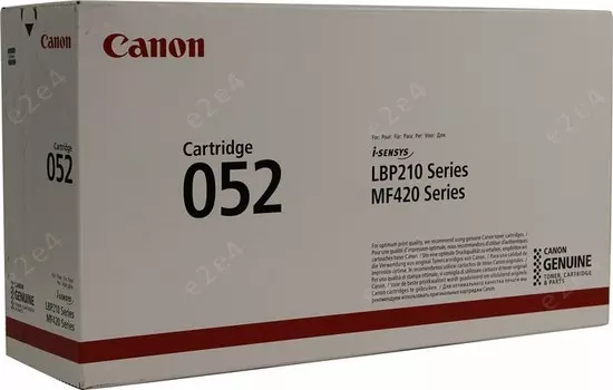 Картридж лазерный Canon 052/2199C002, черный, 3100 страниц, оригинальный для Canon MF421dw/426dw/428x/429x, LBP 212dw/214dw/215x