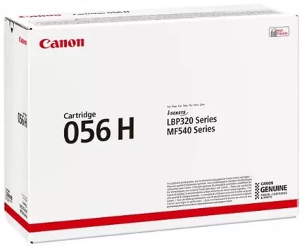 Картридж лазерный Canon 056H/3008C002, черный, 21000 страниц, оригинальный для Canon LBP325x/MF543x/MF542x