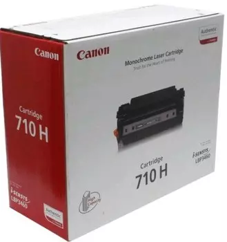 Картридж лазерный Canon 710H/0986B001, черный, 1шт., 12000 страниц, оригинальный, для Canon LBP-3460