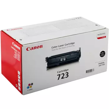 Картридж лазерный Canon 723Bk/2644B002, черный, 5000 страниц, оригинальный, для Canon i-SENSYS LBP7750C