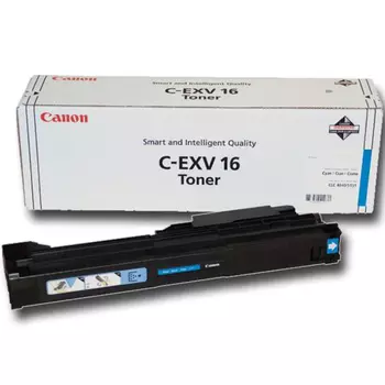 Картридж лазерный Canon C-EXV16C/1068B002, голубой, 36000 страниц, оригинальный, для Canon CLC-4040 / 4141 / 5151