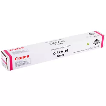Картридж лазерный Canon C-EXV34M/3784B002, пурпурный, 16000 страниц, оригинальный для Canon iR Advance C2020 / C2025 / C2030 / C2220 / C2225 / C2230