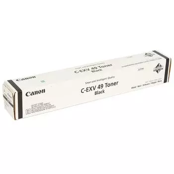 Картридж лазерный Canon C-EXV49Bk/8524B002, черный, 36000 страниц, оригинальный для Canon imageRUNNER ADVANCE С33XX, C35XX, DX C37XX