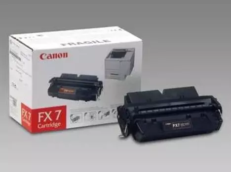 Картридж лазерный Canon FX-7/7621A002, черный, 4500 страниц, оригинальный для Canon Laser Class 700 series, FAX-L2000 series, Canofax L500