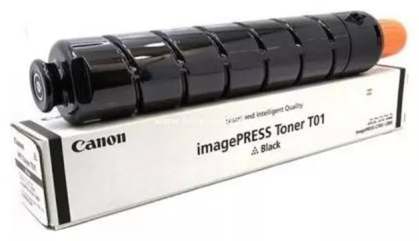 Картридж лазерный Canon T01 BK/8066B001, черный, 56000 страниц, оригинальный для Canon imagePRESS C65, C700, C750, C800, C850