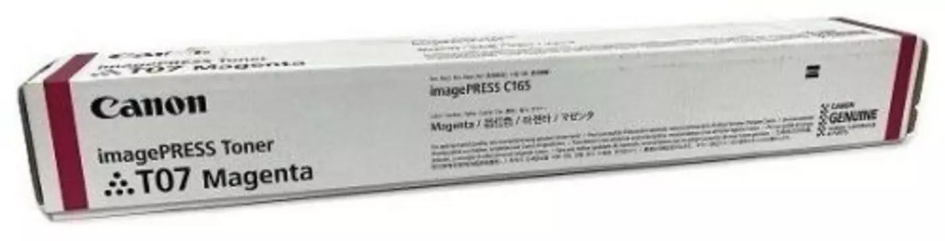 Картридж лазерный Canon T07/3643C001, пурпурный, 63700 страниц, оригинальный для Canon imagePRESS C165