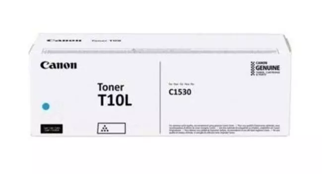 Картридж лазерный Canon T10L/4804C001, голубой, 5000 страниц, оригинальный для Canon imageRUNNER C1533iF/imageRUNNER C1538iF с чипом