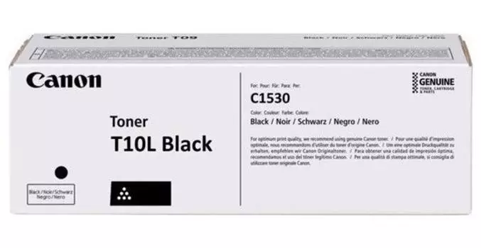 Картридж лазерный Canon T10L/4805C001, черный, 5000 страниц, оригинальный для Canon imageRUNNER C1533iF/imageRUNNER C1533/imageRUNNER C1538iF с чипом