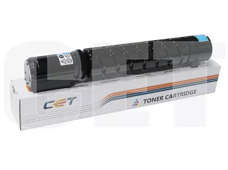 Картридж лазерный CET CET141142 (C-EXV55/2183C002AA), голубой, совместимый для Canon iR ADVANCE C356iF III, iR ADVANCE C356iF II, iR ADVANCE C256iF III, iR ADVANCE C256iF II 227г