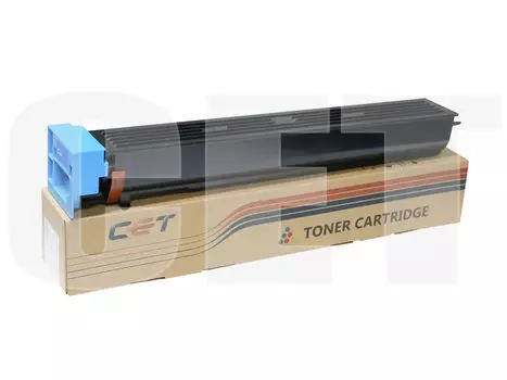 Картридж лазерный CET CET7257 (N-611C/A070430), голубой, 27000 страниц, совместимый для Konica Minolta Bizhub C650, Bizhub C550, Bizhub C451 460г