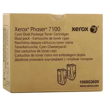 Картридж лазерный Colortek СТ-106R02609 (106R02609), голубой, совместимый, для Xerox 7100