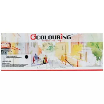 Картридж лазерный Colouring CG-CF210A/731 (№131A/CF210A/731), черный, 1600 страниц, совместимый для CLJ Pro CM276/CM251/M251n/M251nw/M276n/M276nw/Canon i-SENSYS LBP7100/LBP7100Cn/LBP7110/LBP7110Cw/MF623/MF623Cn/MF628/MF628Cn/MF8230/MF8230Cn/MF8280/MF8280Cw с чипом