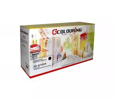 Картридж лазерный Colouring CG-Q7516A/509, совместимый, для LJ 5200/5200dtn/5200tn/5200n/5200l/Canon LBP3500/3900/3950/3970