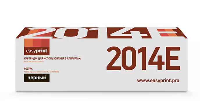 Картридж лазерный EasyPrint LR-MP2014H (MP2014H/842135), черный, 12000 страниц, совместимый для Ricoh Aficio MP 2014D/AD