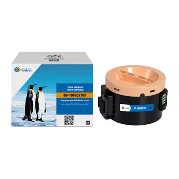Картридж лазерный G&G GG-106R02183 (106R02183), черный, 2000 страниц, совместимый для Xerox Phaser 3010/3040 WorkCentre 3045