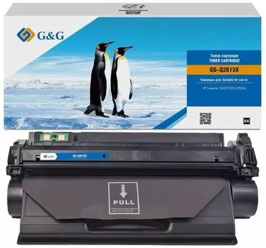 Картридж лазерный G&G GG-Q2613X/NT-Q2613X (13X/Q2613X), черный, 4000 страниц, совместимый для LJ 1300/1300N/1000/1005/1200