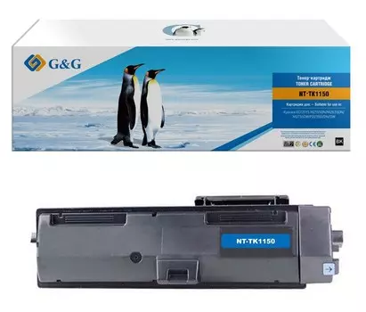 Картридж лазерный G&G GG-TK1150/NT-TK1150 (TK1150/TK1150), черный, 3000 страниц, совместимый для Kyocera M2135DN/M2635DN/M2735DW, P2235D/DN/DW