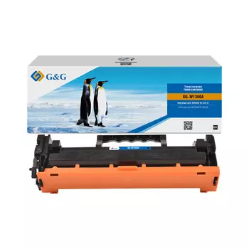 Картридж лазерный G&G GG-W1360A (№136A/W1360A), черный, 1150 страниц, совместимый для LJ M211/M236