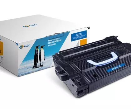 Картридж лазерный G&G GG-C8543X/NT-C8543X (№43X/C8543X), черный, 30000 страниц, совместимый для LJ 9000/9040/9050
