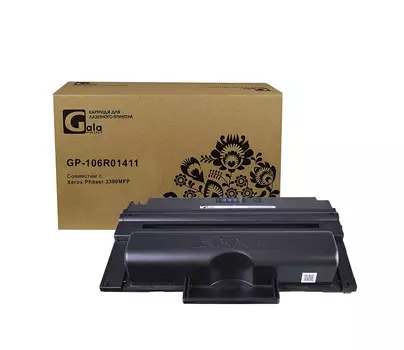 Картридж лазерный GalaPrint 106R01411 (106R01411), черный, 4000 страниц, совместимый для Xerox Phaser 3300MFP