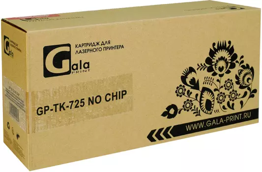 Картридж лазерный GalaPrint GP_TK-725_WC (TK-725/1T02KR0NL0), черный, 34000 страниц, совместимый для Kyocera TASKalfa 420i/520i с бункером отработанного тонера без чипа
