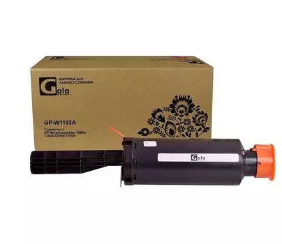 Картридж лазерный GalaPrint GP-W1103A/GP_W1103A (103A/W1103A), пурпурный, 2500 страниц, совместимый для Neverstop Laser 1000a/1200a/1200w/1000w