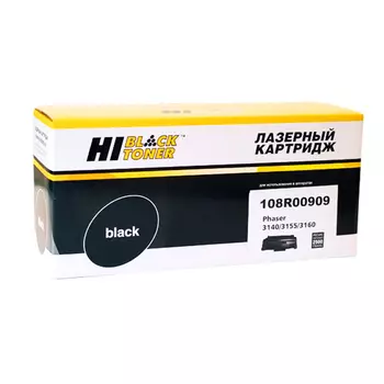 Картридж лазерный Hi-Black HB-108R00909 (108R00909), черный, 2500 страниц, совместимый для Xerox Phaser 3140/3155, 3160