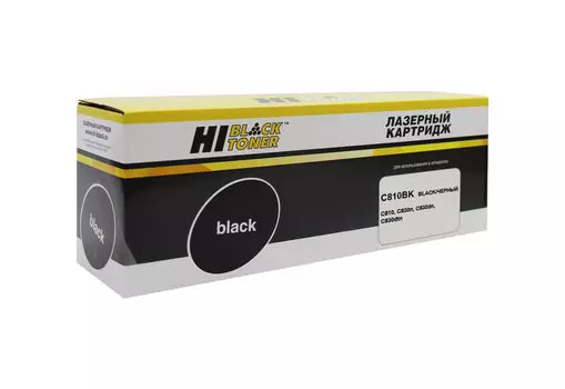 Картридж лазерный Hi-Black HB-44059120/44059108 (44059120/44059108), черный, 8000 страниц, совместимый для OKI C810/830