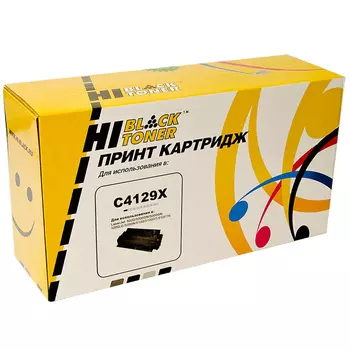 Картридж лазерный Hi-Black HB-C4129X (C4129X), черный, 10000 страниц, совместимый, для LJ 5000 / 5000gn / 5000n / 5100 / 5100dtn / 5100tn