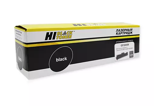 Картридж лазерный Hi-Black HB-CF244A (44A/CF244A), черный, 1000 страниц, совместимый для LJ M15 Pro/M15a Pro/M28a Pro MFP/M28w Pro MFP