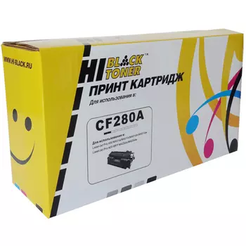 Картридж лазерный Hi-Black HB-CF280A (CF280A), черный, 2700 страниц, совместимый для LaserJet Pro 400 M401 / M425dn / M425dw