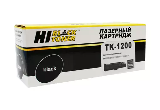 Картридж лазерный Hi-Black HB-TK-1200 (TK-1200/1T02VP0RU0), черный, 3000 страниц, совместимый для Kyocera M2235/2735/2835/P2335