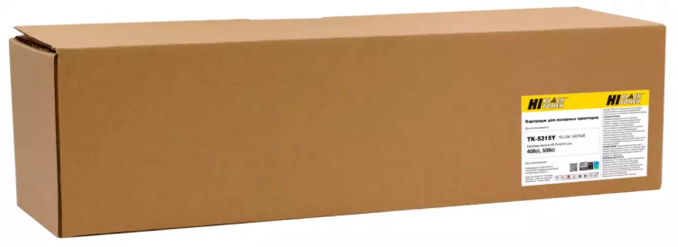 Картридж лазерный Hi-Black HB-TK-5315Y (TK-5315Y/1T02WHANL0), желтый, 18000 страниц, совместимый для Kyocera TASKalfa 408ci/508ci с чипом