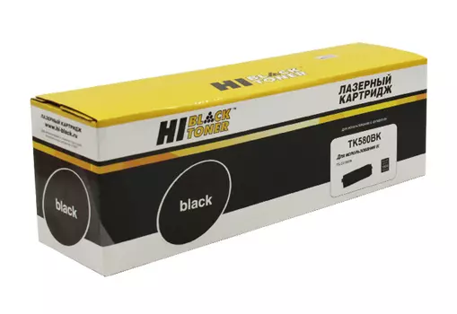 Картридж лазерный Hi-Black HB-TK-580BK (TK-580BK), черный, 3500 страниц, совместимый для Kyocera FS-C5150DN, ECOSYS P6021cdn