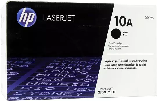 Картридж лазерный HP 10A/Q2610A, черный, 6000 страниц, оригинальный для LaserJet 2300l / 2300