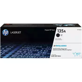 Картридж лазерный HP 135A/W1350A, черный, 1100 страниц, оригинальный для HP