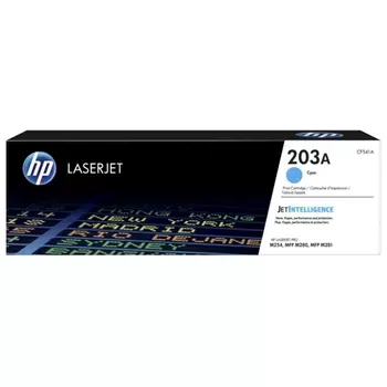Картридж лазерный HP 203A/CF541A, голубой, 1300 страниц, оригинальный для HP Color LJ Pro M254dw/ M254nw/ M280nw/ M281fdn/ M281fdw