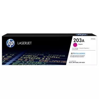 Картридж лазерный HP 203A/CF543A, пурпурный, 1300 страниц, оригинальный для HP Color LJ Pro M254dw/ M254nw/ M280nw/ M281fdn/ M281fdw